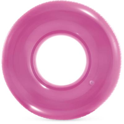 Intex Transparant gekleurde zwemband-roze
