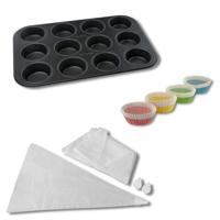 3-delige speciale muffinset - NIROSTA
