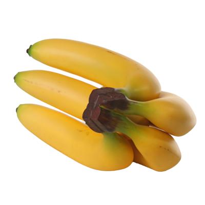 Topart Design kunstfruit - banaan - deco food - real touch - 20 cm - 5x bananen - tros Topart Design kunstfruit - banaan - deco food - real touch - 20 cm - 5x bananen - tros