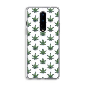 Weed: OnePlus 8 Transparant Hoesje
