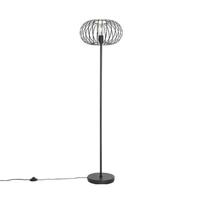 QAZQA Design vloerlamp zwart - Johanna - thumbnail