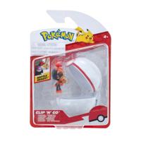 Jazwares Pokémon - clip n go charcadet premier ball Jazwares Pokémon - clip n go charcadet premier ball