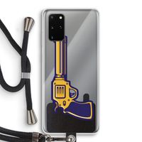 Pew Pew Pew: Samsung Galaxy S20 Plus Transparant Hoesje met koord