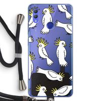 Papegaai: Honor Note 10 Transparant Hoesje met koord