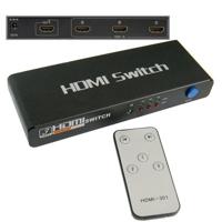 3 Poorts 1080P HDMI Switch 1.3 Versie Schakelaar ondersteunt HD TV / Xbox 360 / PS3 etc