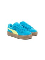 Puma Kids x Fenty Creeper Phatty suede sneakers - Bleu - thumbnail