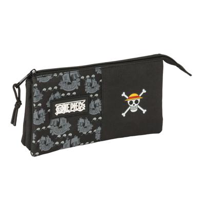Alleshouder One Piece Pirates Zwart 22 x 12 x 3 cm