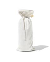 HEMA Kruikenzak 33x13.5 velours wit