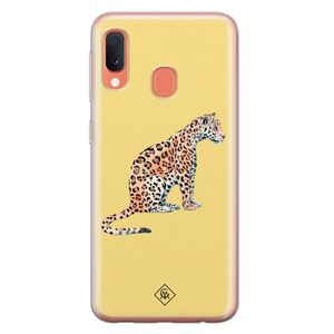 Samsung Galaxy A20e siliconen hoesje - Leo wild