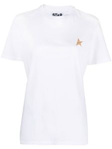 Golden Goose t-shirt en coton à imprimé étoile - Blanc