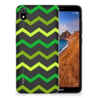 Xiaomi Redmi 7A | TPU bumper | Zigzag Groen