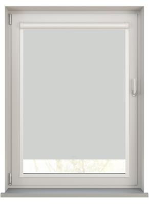 Perfect Fit - Verduisterend Rolgordijn - Bella licht grijs