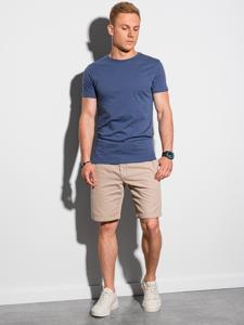 Ombre - heren T-shirt blauw - S1370-11