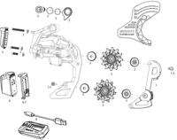 SRAM achterderailleur "rival xplr etap axs" rear derail. rival xplr axs 44t