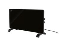TRONIC Glazen verwarmingspaneel (Zwart)