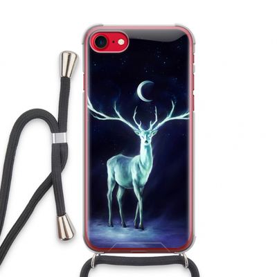 Nightbringer: iPhone SE 2020 Transparant Hoesje met koord