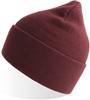 Atlantis AT805 Pure Beanie - Burgundy-Melange - One Size