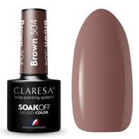 Claresa uv/led gellak 5ml brown 304 take me to the river
