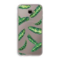 Lange bladeren: Samsung Galaxy J4 Plus Transparant Hoesje