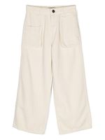 Emporio Armani Kids pantalon en coton à coupe ample - Tons neutres