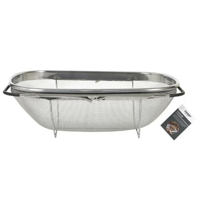 Cook Concept Keuken vergiet Extendable - 34 x 25 x 11 cm - vergiet voor voedsel - Metaal