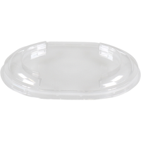 Deksel | PET | ovaal | 1120 stuks