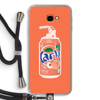 S(peach)less: Samsung Galaxy J4 Plus Transparant Hoesje met koord