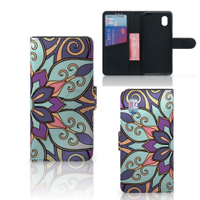 Alcatel 1B (2020) Hoesje Purple Flower