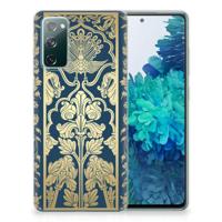 Samsung Galaxy S20 FE | TPU Case | Beige Flowers