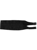 Prada cummerbund en satin - Noir