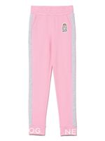 Bogner Kids pantalon de jogging à logo imprimé - Rose - thumbnail