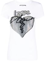 Philipp Plein t-shirt à imprimé Love - Blanc - thumbnail