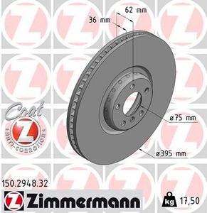 Remschijf FORMULA F COAT Z 150294832