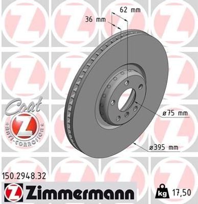 Remschijf FORMULA F COAT Z 150294832