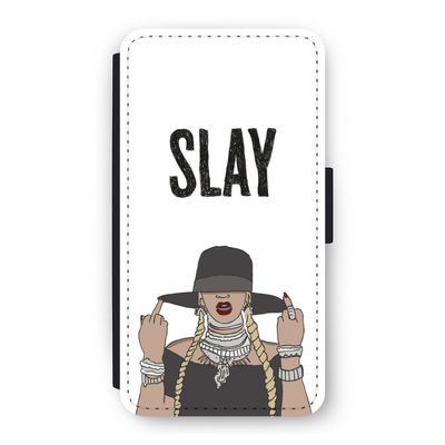 Slay All Day: iPhone 11 Pro Flip Hoesje