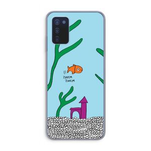 Aquarium: Samsung Galaxy A03s Transparant Hoesje
