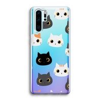 Katten: Huawei P30 Pro Transparant Hoesje
