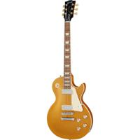 Gibson Original Collection Les Paul Deluxe 70s Goldtop elektrische gitaar met koffer - thumbnail