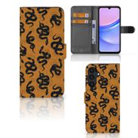 Telefoonhoesje | Met pasjeshouder | voor Samsung Galaxy A15 Snakes