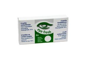 Eyefresh Maandlenzen 6-pack -1.75