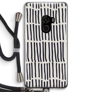 Moroccan stripes: Xiaomi Mi Mix 2 Transparant Hoesje met koord