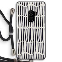 Moroccan stripes: Xiaomi Mi Mix 2 Transparant Hoesje met koord