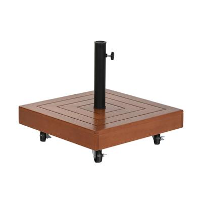 Parasolvoet DKD Home Decor Natuurlijk Zwart Metaal Graniet Beton (48 x 48 x 39 cm)