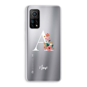 Pink Bouquet: Xiaomi Mi 10T 5G Transparant Hoesje