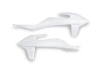 UFO PLAST Radiator covers ufo ktm white