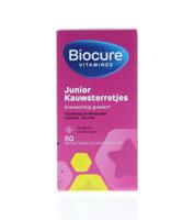 Biocure Junior Kauwsterretjes 60Tabletten