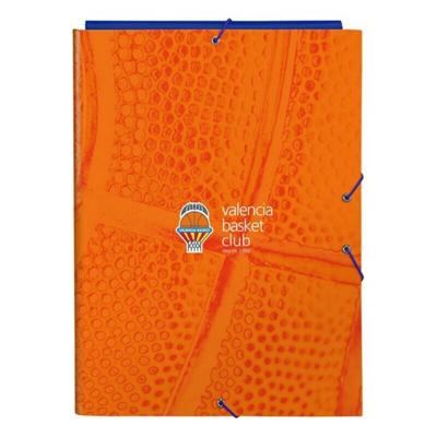 Map Valencia Basket M068 Blauw Oranje A4
