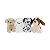 Pluche Knuffel Hond 19 cm Assorti