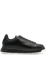 Emporio Armani baskets à lacets - Noir - thumbnail