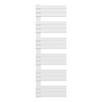 Handdoekradiator BWS Boss Links aansluiting 1021W 180x60 cm Wit Boss & Wessing